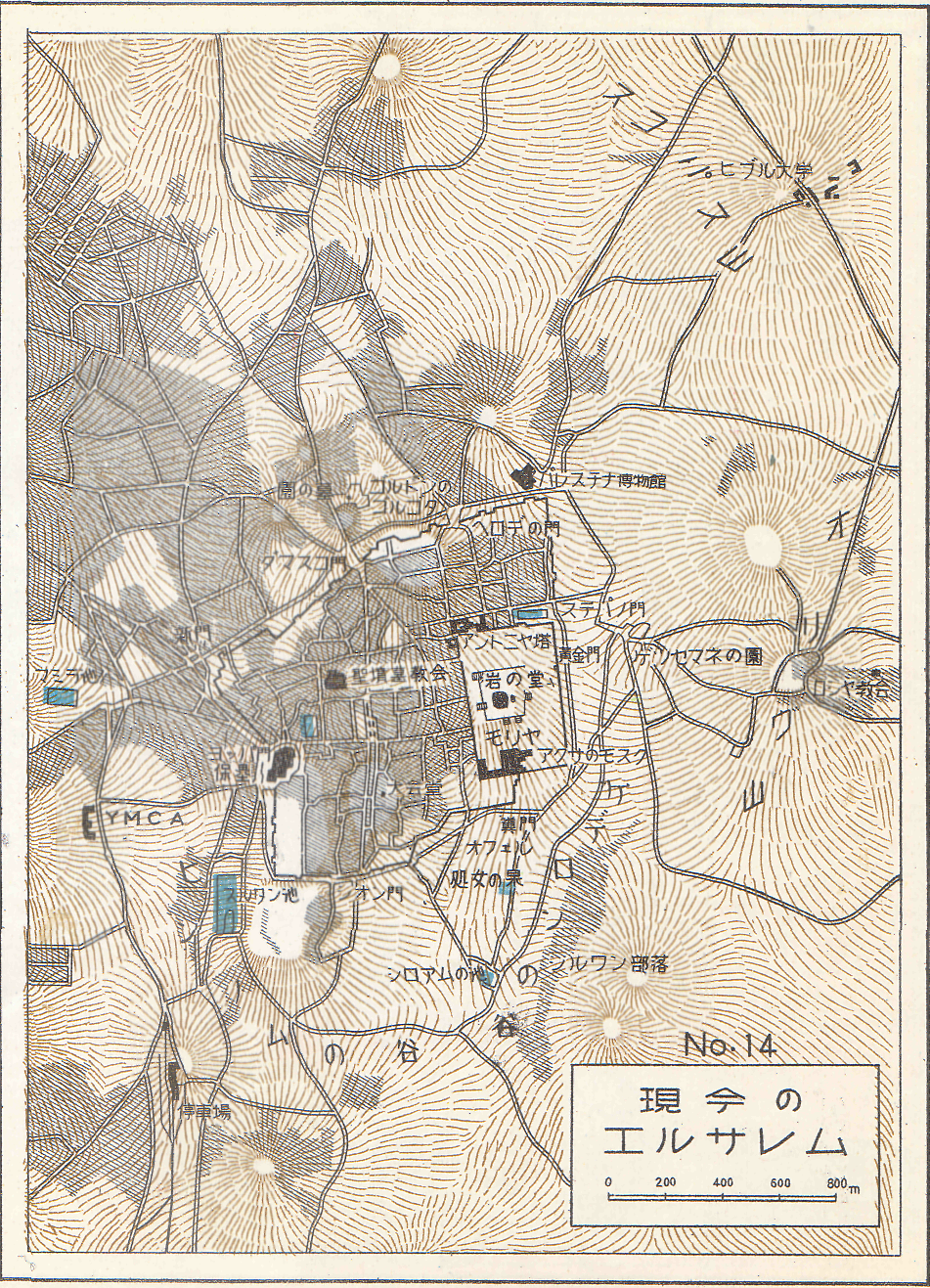 聖書地図 Jbs1956